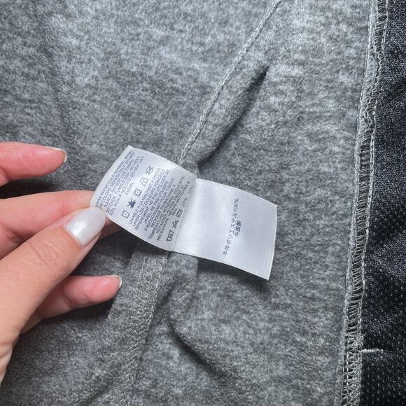 Lands End Mens Lot of 2 Fleece Vests Full Zip With 3 Zip Pockets Gray Green Sz L - Picture 10 of 16